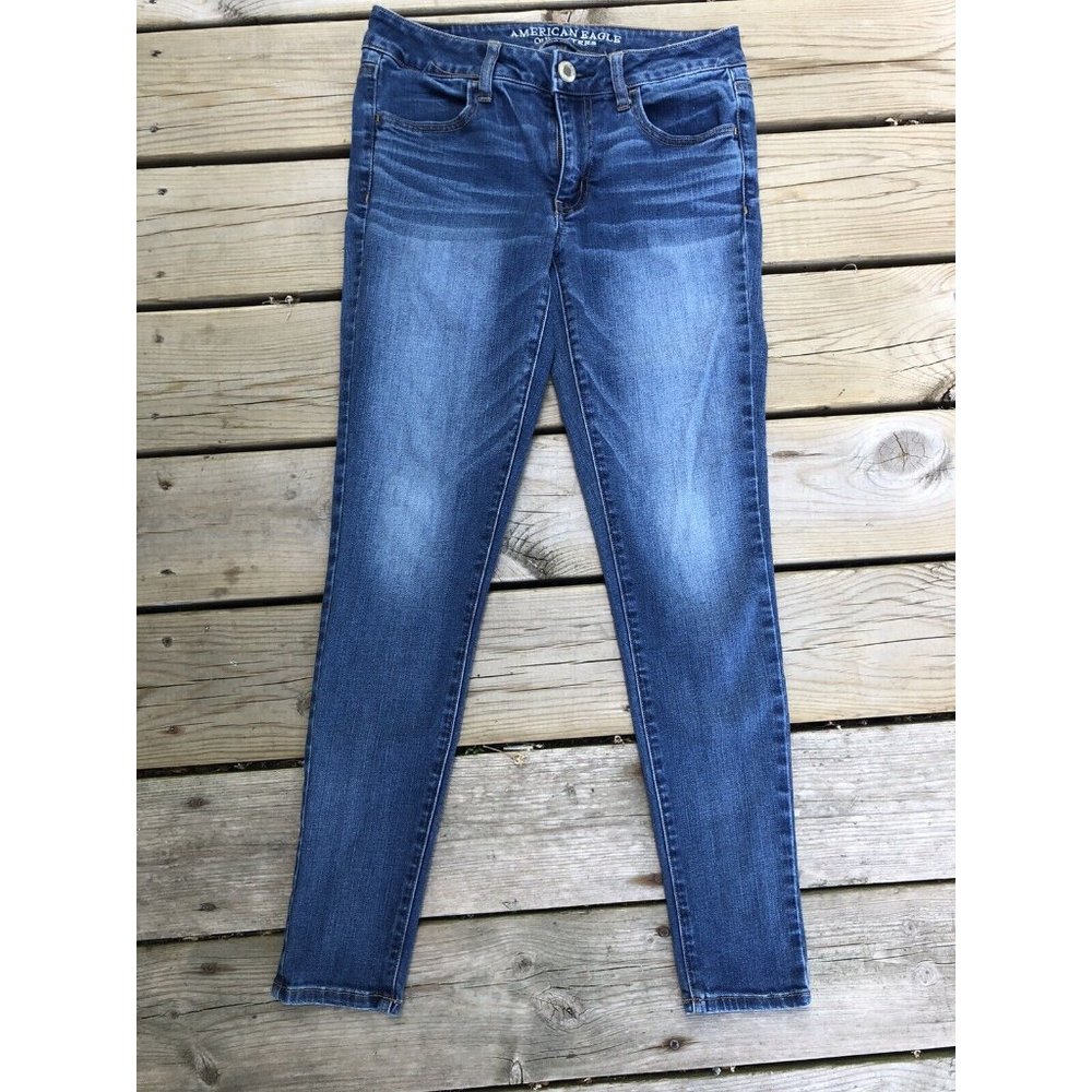 American Eagle Super Stretch Jeggings Size 6 Regular EXCELLENT CONDITION